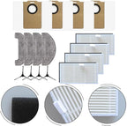 Vacuum Replacement Parts For Uninell UR3 Robot Vacuum Accessories With HEPA Filters Mop Cloths Dust Bags And Side Brushes For Home Cleaning