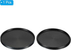 PATIKIL 55mm Lens Cap, Camera Lens Cap Cover Universal Front Metal Lens Filter Stacks Cap Protective Case for 55mm Camera Circular Polarizing Fader ND Filter, Black
