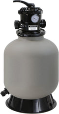 XtremepowerUS 16" Sand Filter for Above/Inground Swimming Pool Media System with Multi Port Valve up to 21,000 Gallons