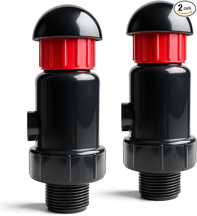 3/4 Inch Automatic Air Vent Valve | NPT Thread Connection | Continuous Venting for Water Tanks, Agricultural & Industrial Equipment for Drip Irrigation – Ideal for Agricultural and Irrigation Systems