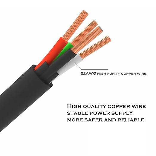 59inch 4PIN AMS Lite Extension Cable for Bambu Lab AMS Lite,1.5M 4-pin Extension Cable with Magnetic Ring Filter for Bambulab A1/A1mini 3D Printer (Not for X1 P1)
