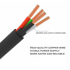 Extension Cable for Bambu Lab AMS Lite,1M 4-pin Extension Cable with Magnetic Ring Filter for Bambulab A1/A1mini 3D Printer (Not for X1 P1)