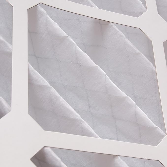 Nordic Pure 20x20x4 (Actual Size: 19 1/2 x 19 1/2 x 3 5/8) Pleated MERV 14 Air Filters 6 Pack