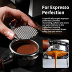 watchget 58.35mm Espresso Puck Screen Reusable Mesh Coffee Filter 0.7mm Thickness Puck Screen Stainless Steel Lower Shower Screen for 58mm Protafilter Basket