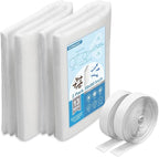 UCINNOVATE 2 Pack Air Vent Filters Kit, 39"x90" AC Vent Filter with 125" Installation Tape, MERV 13 Electrostatic Filter Media Cut to Size for Fan Floor Home Register,49.5Ft²