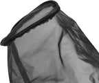 Air Filter Cleaner Kits, Motorcycle Waterproof Air Filter Rain Sock Dustproof Protective Cover Fits for Harley (Size S), Black#S