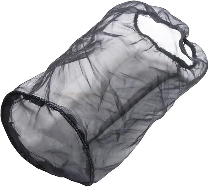 Universal 9 Inch Air Filter Cover, Air Intake Filter Sock Cover, Motorcycle Waterproof Air Filter Rain Sock Dustproof Protective Cover (Filter L), Pack of 6
