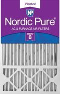 Nordic Pure 16x25x5 (Actual Size: 15 3/4 x 24 3/4 x 4 3/8) Honeywell/Lennox Replacement MERV 8 Air Filter 1 Pack