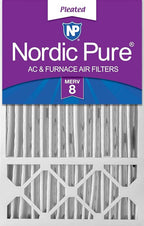 Nordic Pure 16x25x5 (Actual Size: 15 3/4 x 24 3/4 x 4 3/8) Honeywell/Lennox Replacement MERV 8 Air Filter 1 Pack