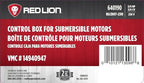 Red Lion RLCB07-230 3/4-HP 230-Volt VMC Control Box for Submersible Well Pump, Grey, 640190
