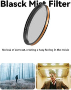 Fotorgear Camera Lens Filter,67mm Clip On Filters Professional Photography for Camera Lens, 67mm Universal Phone Polarizer Filter CPL ND Black Mist Gold Streak for iPhone Xiaomi Huawei(Gold Streak)