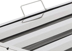 6Pcs 19.5W x 15.5H x 1.78TH Inch Commercial Hood Filters, 430 Stainless Steel 5 Grooves Hood Filters Restaurant Kitchen Exhaust Hoods for Grease Filter, Range Hood Baffle Filter