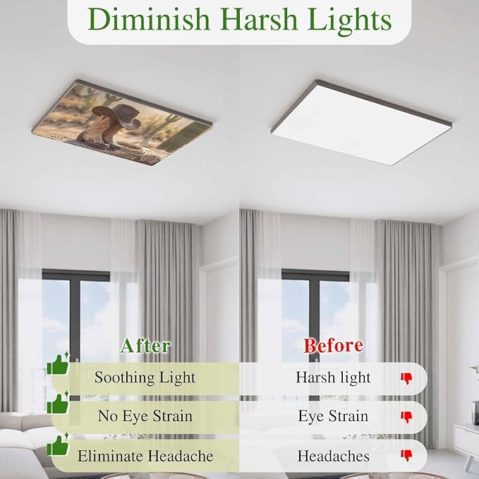Fluorescent Light Covers, Cowboy Western Magnetic Light Covers for Ceiling Lights, Cowboy Hats Boots Desert Cacti Vintage Fluorescent Ceiling Shade Filters for Classroom Bedroom Office 4x2Ft x 1PCS