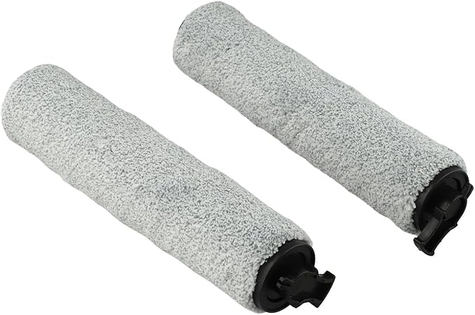 Replacement Roller Brush and Filter Kit for CrossWave 3831 HF2, 3845, 3847, 3848 Floor Scrubber – Wet/Dry Cleaning Accessory, Piece Set