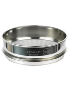 All 304 Stainless Steel 10 Mesh Test Sieve (2.0mm Aperture), 8 Inch/20cm Diameter, Lab Sifter & Grain Separator, Standard Wire Mesh Strainer for Beans, Coffee, Soil & Aggregate Analysis