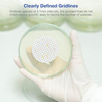 SimPure MCE Gridded Membrane Filter Sterile, 47mm Diameter and 0.45um Pore Size, Individual Pack Membrane Disc Filter, Hydrophilic Filter Paper, Pack of 500
