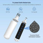 GLACIER FRESH Water Filter LT1000PC Replacement for LG Refrigerator, Compatible with LG LT1000P/PC/PCS, LT1000PC, LT-1000PC, MDJ64844601, ADQ747935 ADQ74793504 Water Filter (2 Pack)