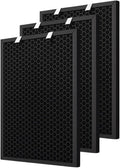 Nispira Activated Carbon Pre Filter Replacement, 3 Pack, Compatible with Bissell Air220, Air320, 2609a, 2768a Air Purifiers