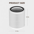 OSAP5FIL True HEPA Filters Replacement Compatible with OdorStop OSAP4 OSAP5 OSAP5FIL Air Cleaner Purifiers, Multi-Stage Filtration with Activated carbon Air Clean Dust VOCs Odor, Pack of 2