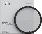 Urth 72mm Ethereal White Mist ¼ Diffusion Lens Filter (Plus+) - Cinematic Effect, 20-Layer Nano-Coated Light Dispersing Particles