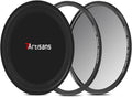 7artisans Nano Magnetic Filter UV Filter ND Light Reduction Filter/CPL Polarization Filter/GND Gradient Filter/Black Mist 1/4 Portrait Photography Filter Suitable for Lens(67mm GND0.9)