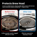 watchget 51mm Espresso Puck Screen Reusable Mesh Coffee Filter 0.8mm Thickness Puck Screen Stainless Steel Lower Shower Screen for 51mm Protafilter Basket