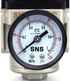 SNS AR3000-N02 Female Thread 1/4 NPT Air Pressure Regulator 0-150 PSI Adjustable,Bracket,Gauge