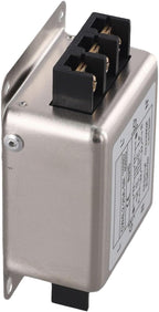 Single-Phase Two-Stage Power Supply Filter for Industrial Equipment — Conducted Noise Suppressor, Compact Chassis Mount, Alloy Housing, 250V, 3A/6A/10A/20A(20A)
