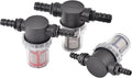 Garden Home 40-200 Mesh Large Flow Visible Filter Connector to Barb 16mm 20mm 25mm Hose Pre-Filter Garden Irrigation Agriculture Tool 1 Pcs Filter (Color : A, Size : 80Mesh)