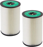 CF Clean Fairy Vacuum Cleaner Filter 1-piece Replacement for Dirt Devil/Titan 10 Inch Cartridge Filter 8107-01 for Vacuflo FC610 FC1550 Royal CS1200