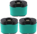 (3 Pack)792105 Air Filter for B & S 792105 276890 4163205 4163206 44H777 John Deere GY21057 MIU11515 MIU11517 engines