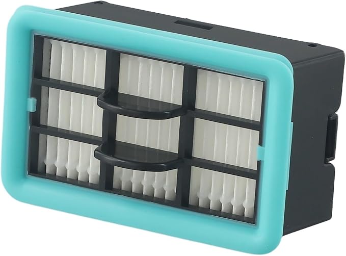 Floor Scrubber Roller Brush Filter for Bissell HF2 3845N 3831 Wet Dry Vacuum Cleaner Replacement Parts Cleaning Accessories 1.4x2.3x3.7 Inch(filter)
