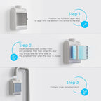 3-in-1 Indoor Dryer Vent, Stainless Steel Screen Filter, Polyester Filter and Water Drawer System, Upgrade Safety Vent Flap, with 4 Pieces Polyester Filters, For Electric Clothes Dryers