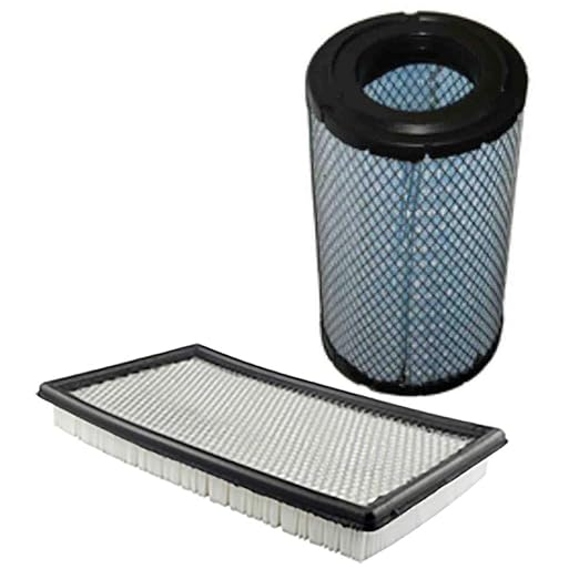 Stevens Lake Parts One New Air Filter Set Fits Caterpillar 953C, 963C, 973C Models Interchangeable with 116-7376, 116-7376-A, 1167376, 149-1912, 149-1912-A, 1491912