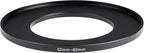 52-82mm Metal Step-Up/Down Ring Adapter Compatible with Mirrorless Cameras DSLR Lens, UV CPL ND Filter Thread Converter, Black