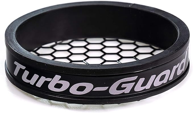 Maxx 2.5" Stainless Steel Turbo Air Filter – One-Piece Car Air Filter Screen for T3 T4 & T5 Turbo Kit – Maximum Performance (Black)