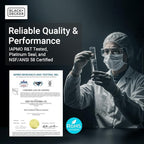 BLACK+DECKER Countertop RO+UV Water Filter | Hot and Ambient Water | 5-Stage Filtration System with Remineralization | IAPMO Tested and NSF Certified | No Installation Required | Portable water Filter