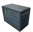 Outdoor air conditioning fence, multifunctional air conditioning privacy screen, outdoor air conditioning hidden protective cover, sturdy and durable,easy to install,suitable for gardens and balconies