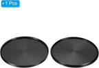 PATIKIL 72mm Lens Cap, Camera Lens Cap Cover Universal Front Metal Lens Filter Stacks Cap Protective Case for 72mm Camera Circular Polarizing Fader ND Filter, Black