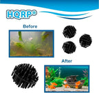 HQRP 100 pcs Bio Balls Filter Media 1.5 Inch - Large Bio Ball for Aquarium, Pond, Waterfall, Fountain Filter Media in Mesh Bag with Zipper