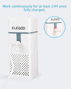 ELEGOO 2PCS Mini Air Purifier with Activated Carbon Filter and Universal Adaptor for LCD/DLP/MSLA Resin 3D Printer