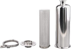 DERNORD 1.5 Inch Tri-Clamp Filter - SS304 Sanitary Fittings Inline Straight Strainer with 60 Mesh Stainless Screen