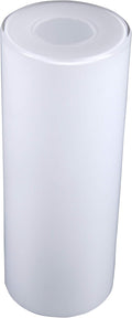 GoLucky Glass Cylinder Shade Accessory Lamp Fixture Replacement Piece With 1-5/8 Inch Fitter - Multiple Specifications 3.5"(D)5"(H)