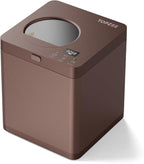 TOPZEE Kitchen Composter-3L Electric Composter for Kitchen Countertop, Compost Bin Outdoor/Indoor Odorless, Compost Machine,4H Fast Compsting, Light Brown