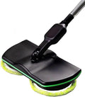 Spinning Cleaner Vacuum,Electric Mops for Floor Cleaning,Cordless Electric Mop,Floor Scrubber and Polisher Machine,Buffer Polisher for Home with Replacement Pad，Includes 2 PCS Cleaning Cloths