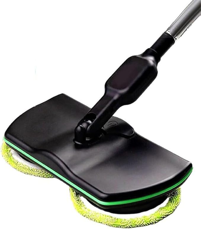 Spinning Cleaner Vacuum,Electric Mops for Floor Cleaning,Cordless Electric Mop,Floor Scrubber and Polisher Machine,Buffer Polisher for Home with Replacement Pad，Includes 2 PCS Cleaning Cloths