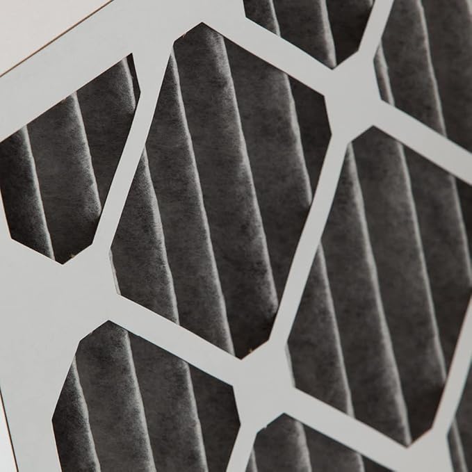 Nordic Pure 20x25x2 (Actual Size: 19 1/2 x 24 1/2 x 1 3/4) Furnace Air Filters MERV 12 Pleated Plus Carbon 3 Pack