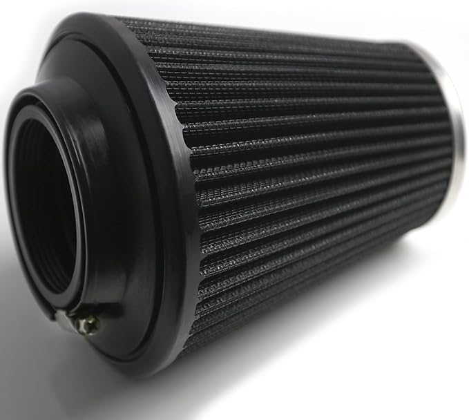 Big Sucker cone Air filter intake for harley air Cleaner Sportster Softail fatboy heritage dyna touring street road king Glide (Nake - Chromed, Type A : For Sportster XL models)