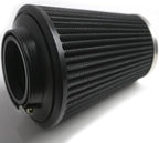Big Sucker cone Air filter intake for harley air Cleaner Sportster Softail fatboy heritage dyna touring street road king Glide (Nake - Chromed, TypeB: Touring 01-07, Softail Dyna 99-15)