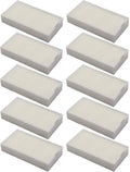 10pcs HEPA Filter for ILIFE Vacuum Cleaners, Replacement Filters for ILIFE V3, V3S, V3S Pro, V5, V5S, V5S Pro V5s Pro 2 V5s Plus Noisz S5 Robotic Vacuum Cleaner Robot Vacuum Filters